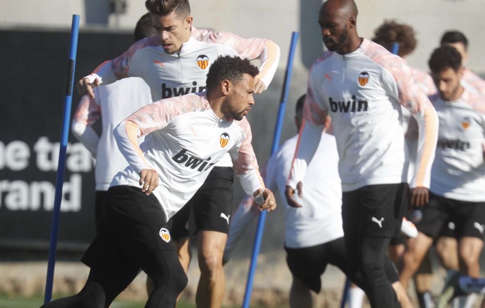 El Valencia CF trabaja en Paterna