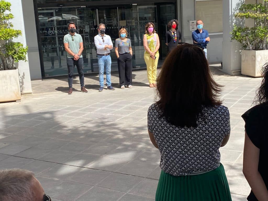 Silencio en l'Horta contra la violencia machista