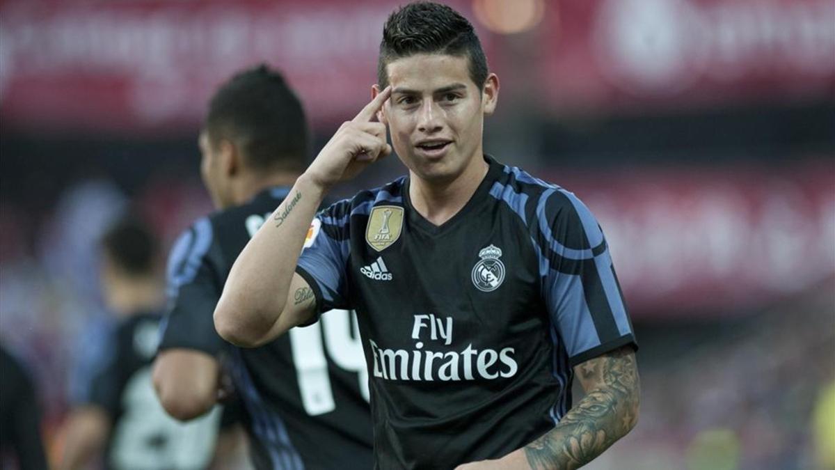 James puede acabar  bajo las órdenes de Mourinho