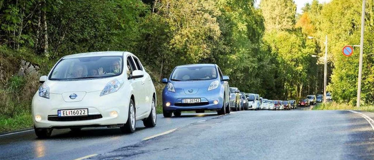 Uno de cada dos vehículos eléctricos que se venden son Nissan.