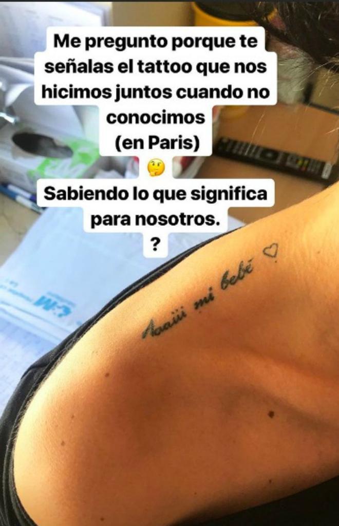 El tatuaje de Aurah Ruiz