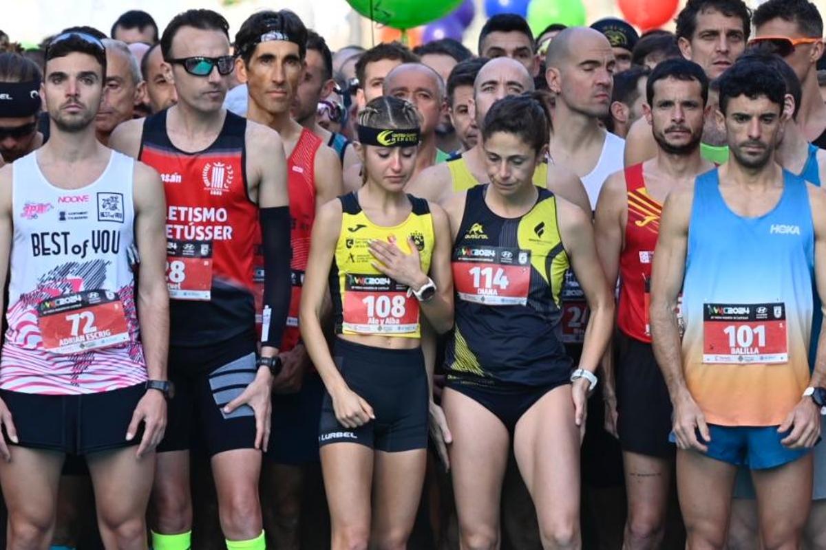 Alejandro Jiménez y Natalia Castro ganan la Media Maratón de Castelló