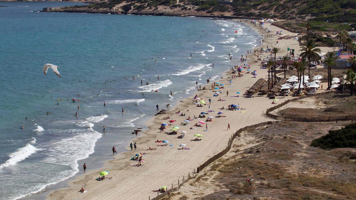Playa d'en Bossa en Ibiza