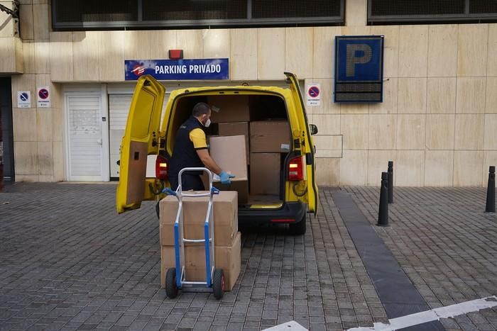 Mascarillas para transportistas