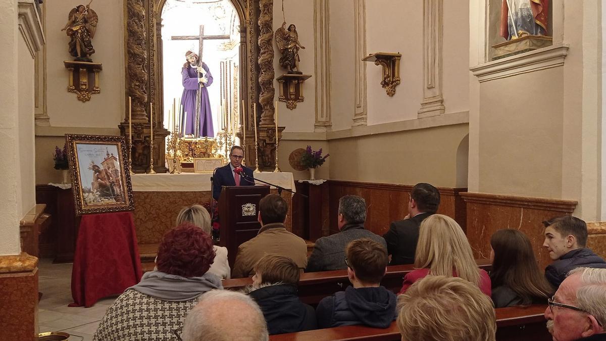 Acto de presentación del pregonero de la Semana Santa de Cabra.