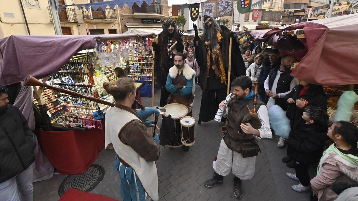 La Fira Medieval de Vila-real tomará de nuevo el Raval de Sant Pasqual y la calle Pere III.