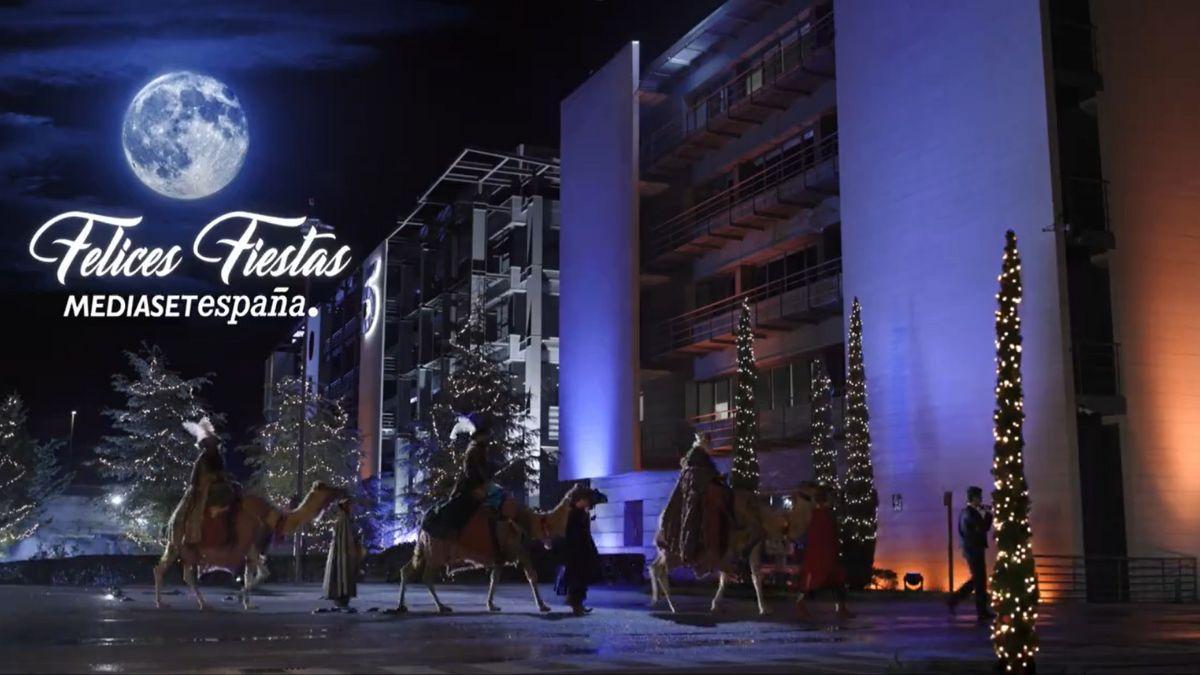 Un momento de la promoción de Navidad de Mediaset