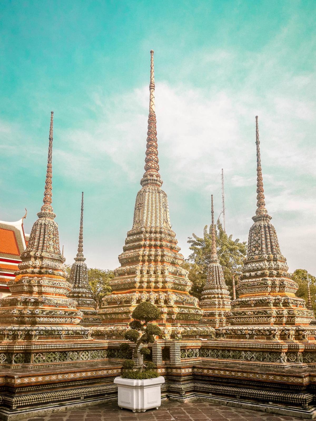 El templo Wat Pho, en Bangkok