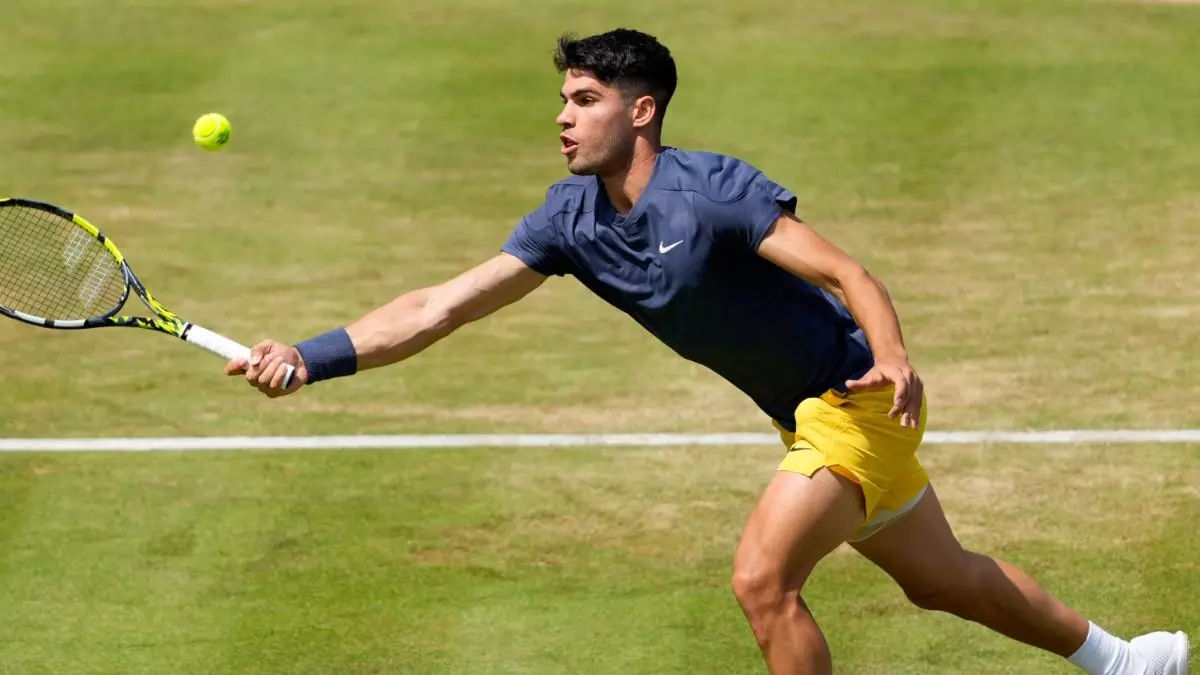Alcaraz jugar芍 en Queen's antes de Wimbledon