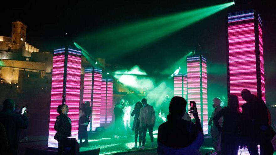 El Ibiza Light Festival del 25 aniversario del Patrimonio de la Humanidad arranca el viernes