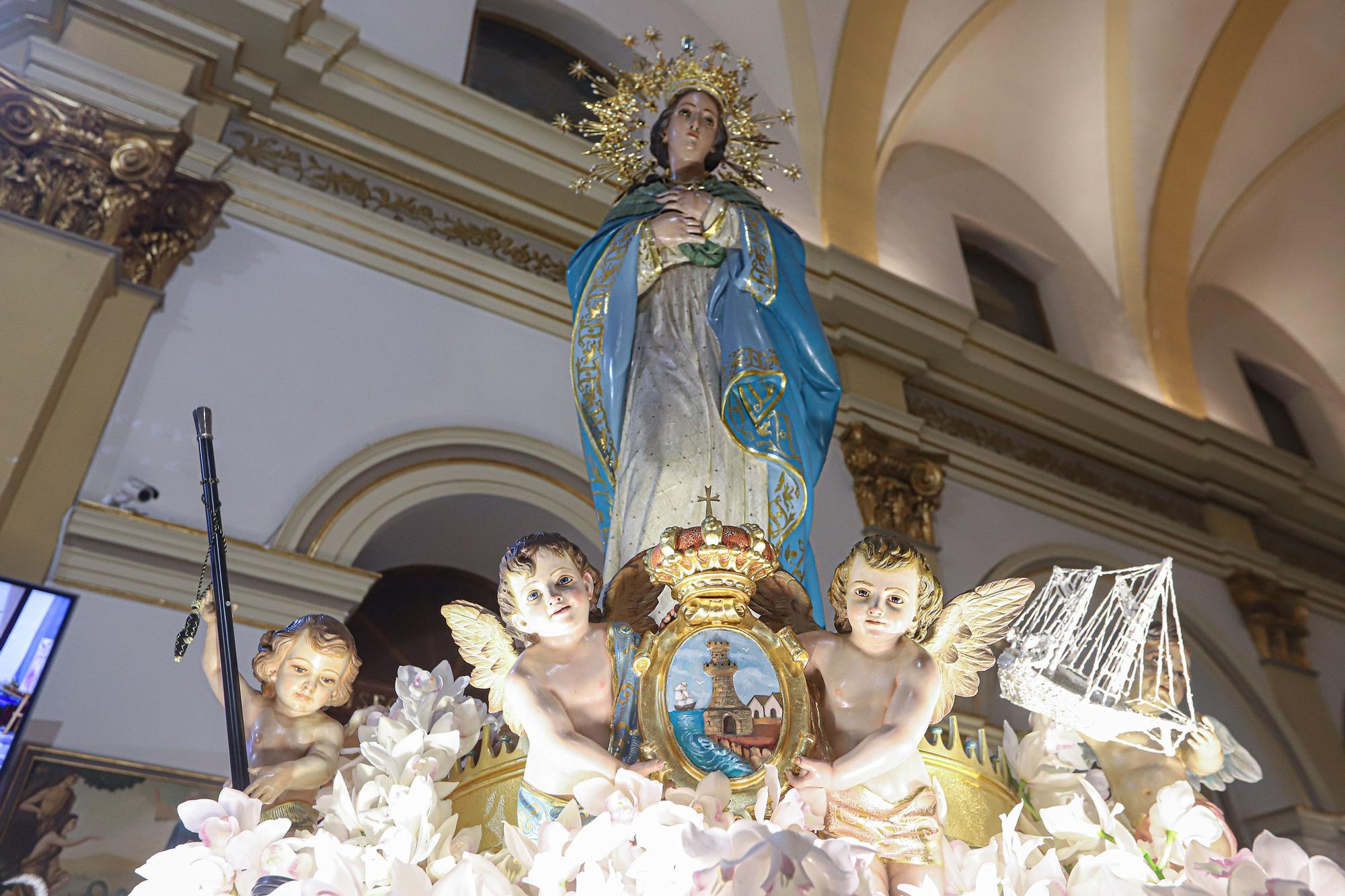 Procesión de La Purísima en Torrevieja