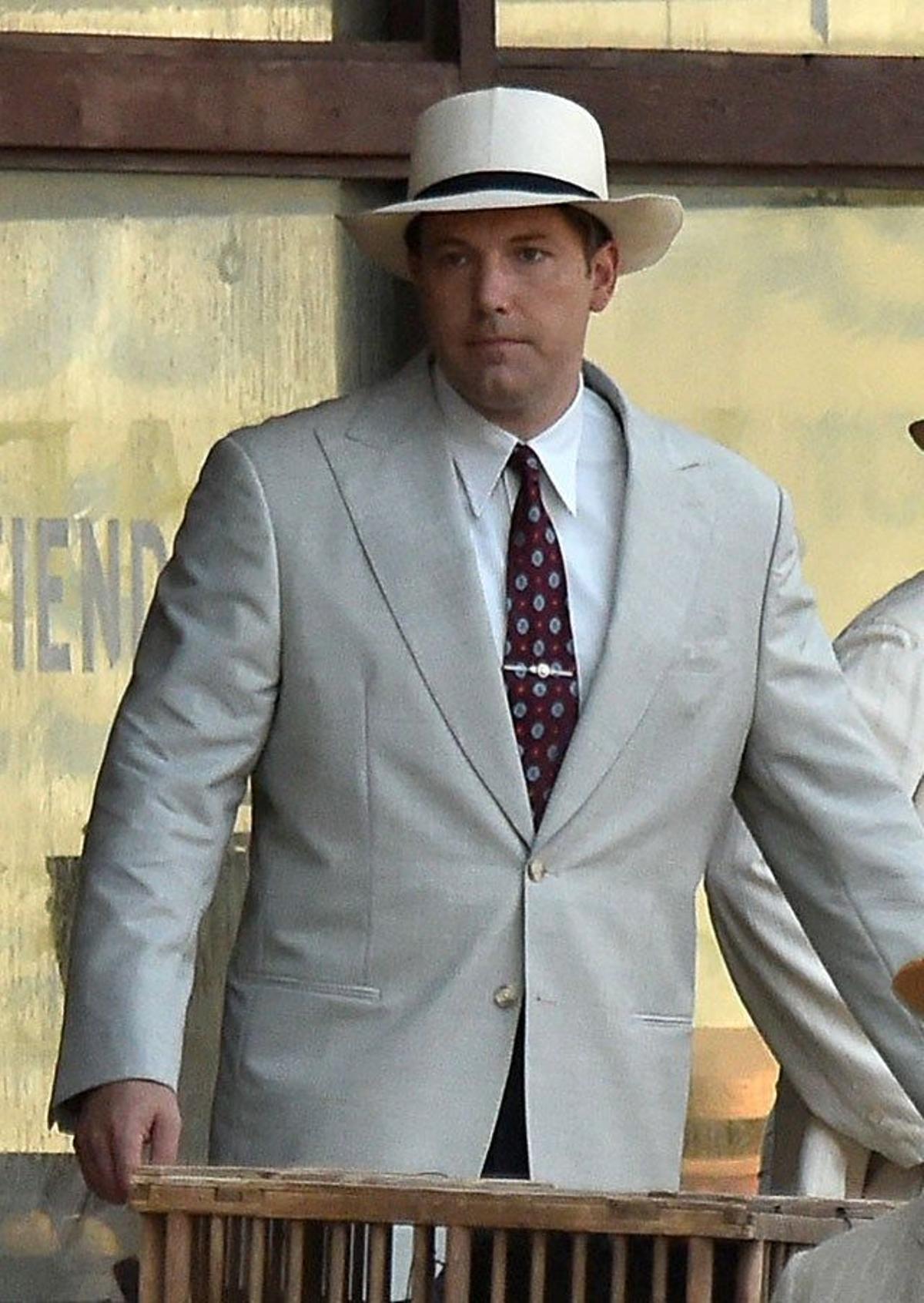 Ben Affleck en el set de rodaje en Georgia