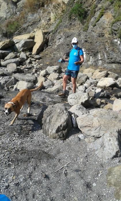 Platges Netes recull 26 quilos de brossa a Llançà