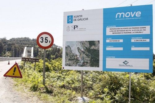 Obras en Puente de O Pedrido