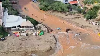 Impresionantes imágenes aéreas de es Figueral, es Canar, Cala Llenya y sa Llavanera tras la dana 'Adam'