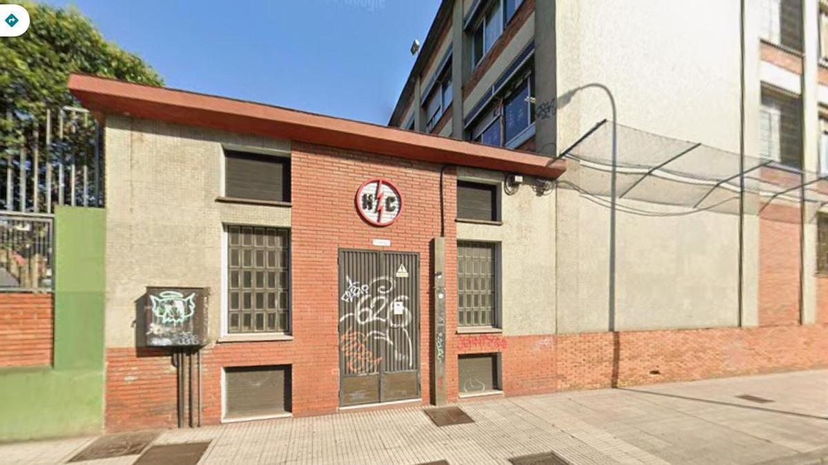 Zona a reformar para la Escuelina en el colegio Rey Pelayo.