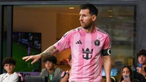 Leo Messi sufre una sobrecarga en los isquiotibiales