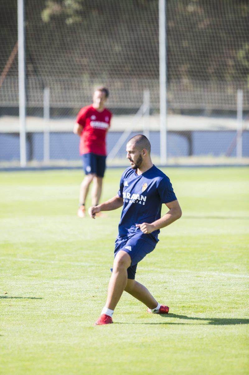 Primer entrenamiento del Real Zaragoza