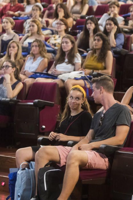 La Universitat de Valencia da la bienvenida a los Erasmus y estudiantes internacionales