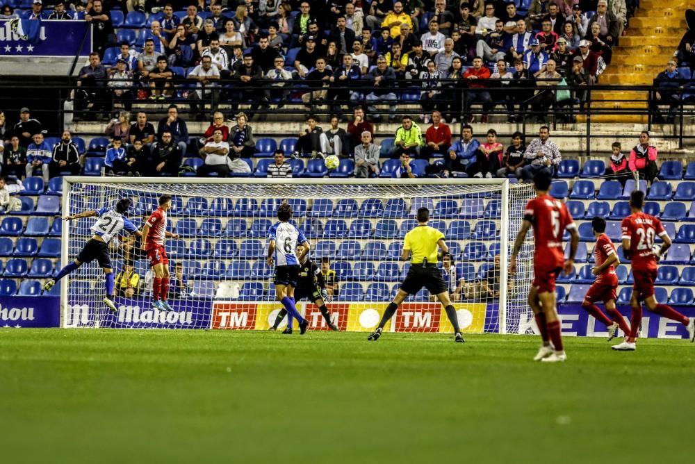 Hércules - Lleida: Las imágenes del partido