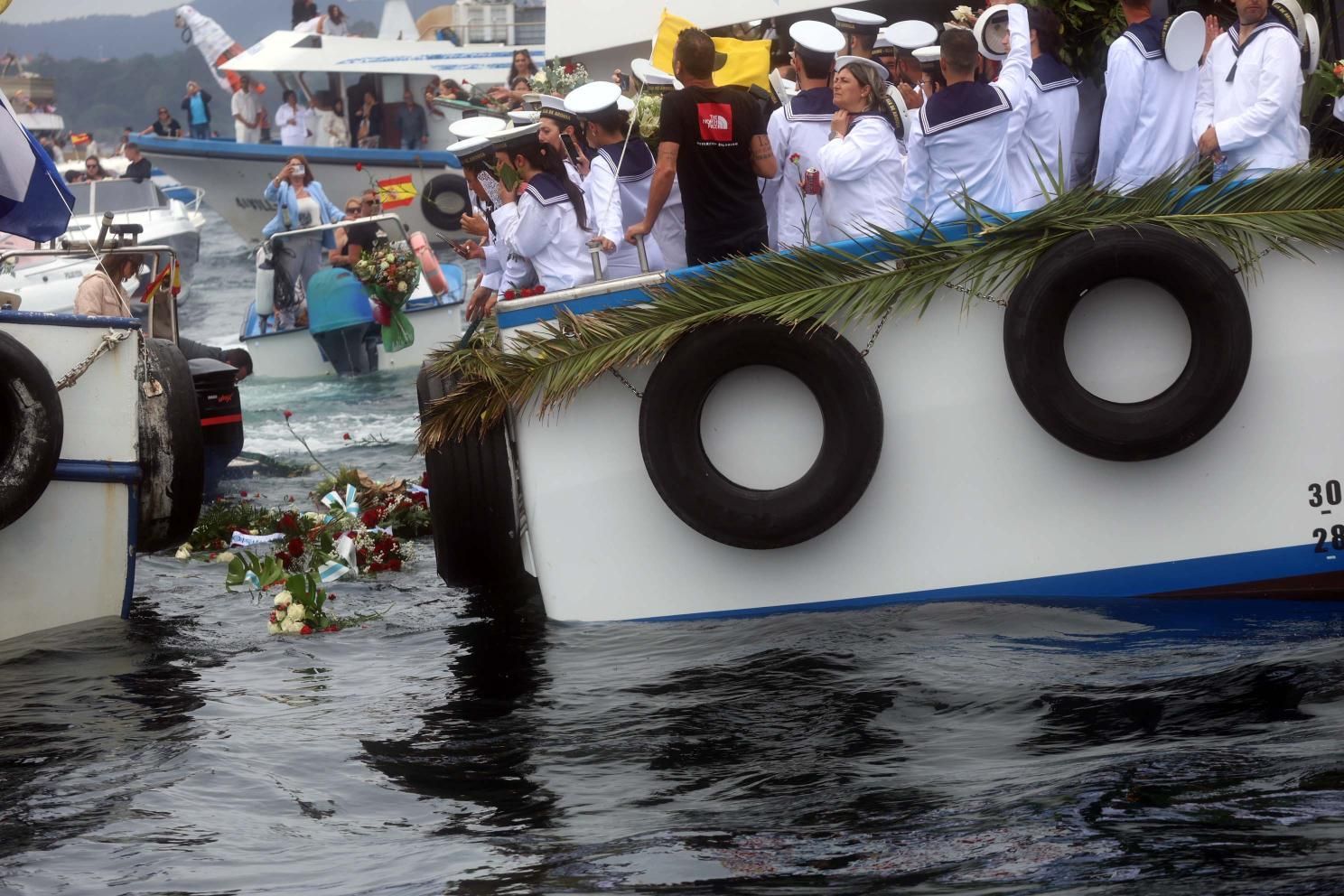 A Illa rompe récords en la procesión del Carmen