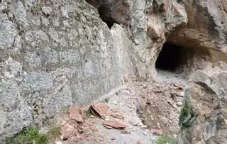 La Ruta del Cares vuelve a cerrarse por completo  tras un nuevo desprendimiento de rocas