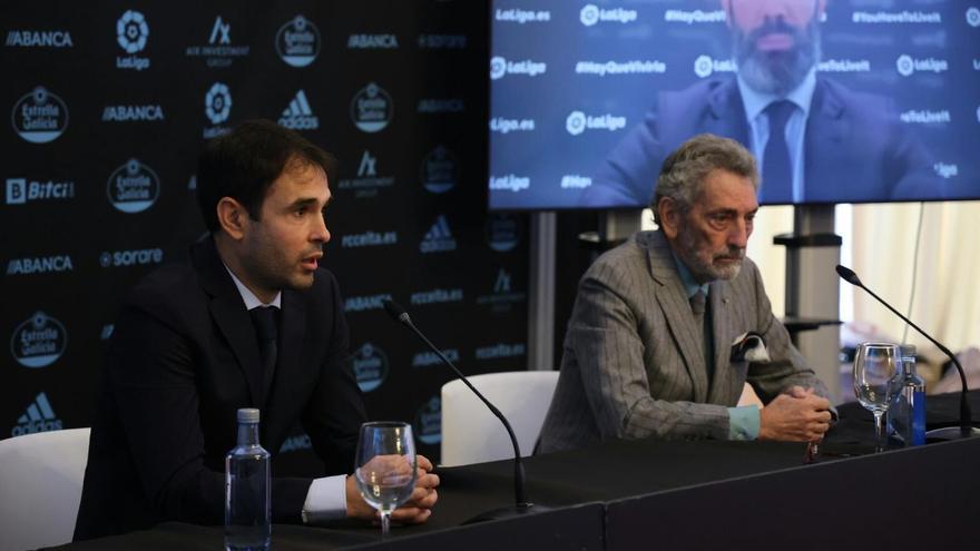 Borja Oubiña, embajador celeste en LaLiga