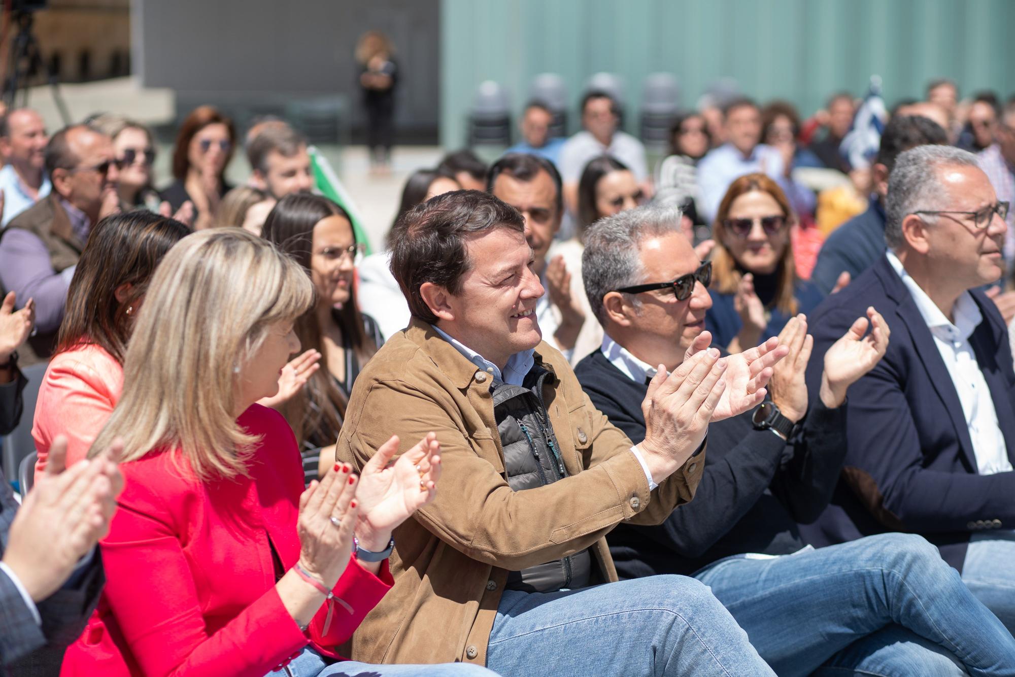 Acto del Partido Popular (PP) de Zamora en apoyo a Jesús María Prada