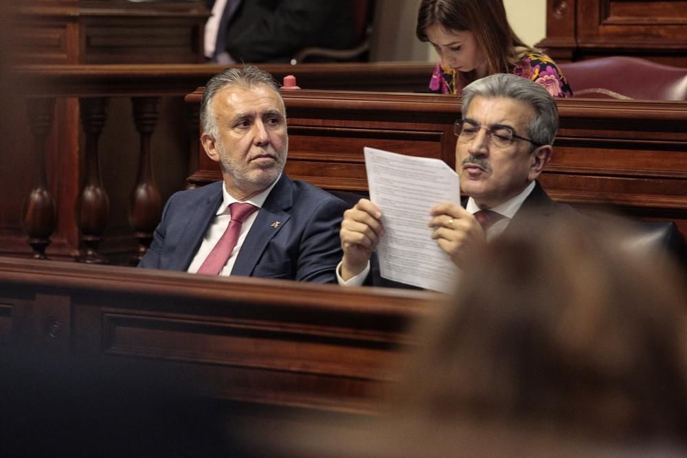 Pleno en el Parlamento de Canarias 11-02-2020  | 11/02/2020 | Fotógrafo: María Pisaca Gámez