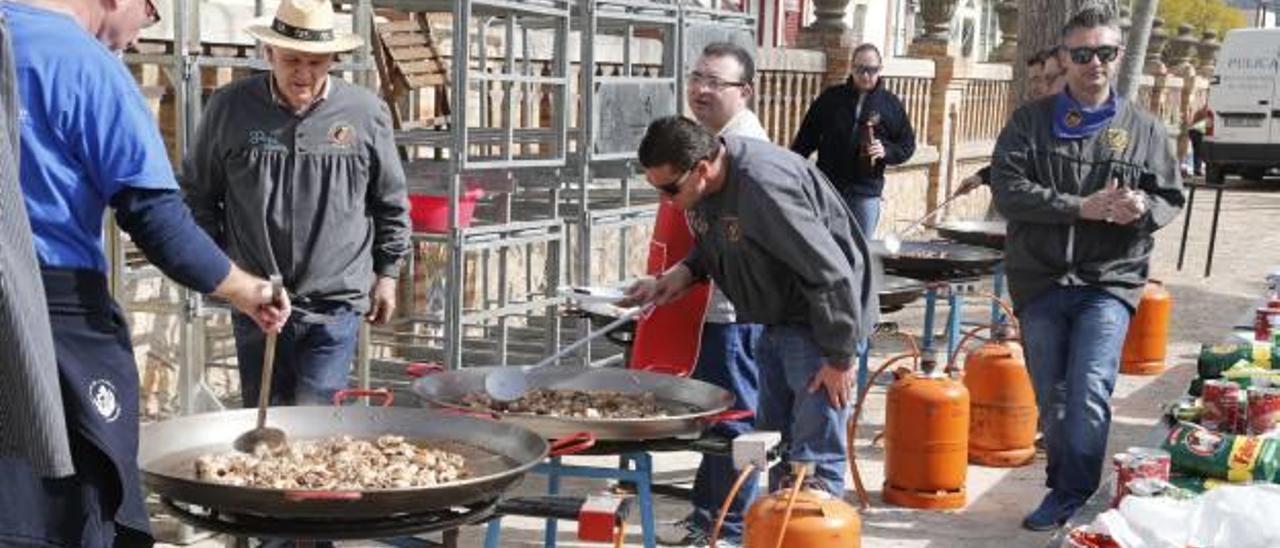 Paellas a todo gas en Carcaixent