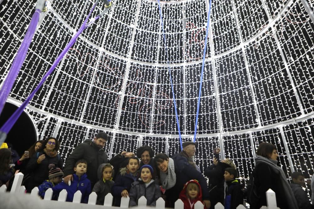 Luces de Navidad en Gijón