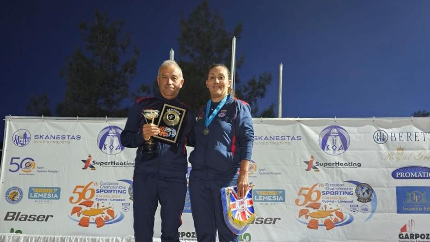Medalla de oro para Antonia Torre Mendienta y plata para Julián Moreno en el Campeonato de Europa de Recorridos de Caza