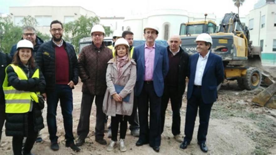 Arrancan las obras del pabellón que compartirán los IES &#039;Ros Giner&#039; e &#039;Ibáñez Martín&#039;