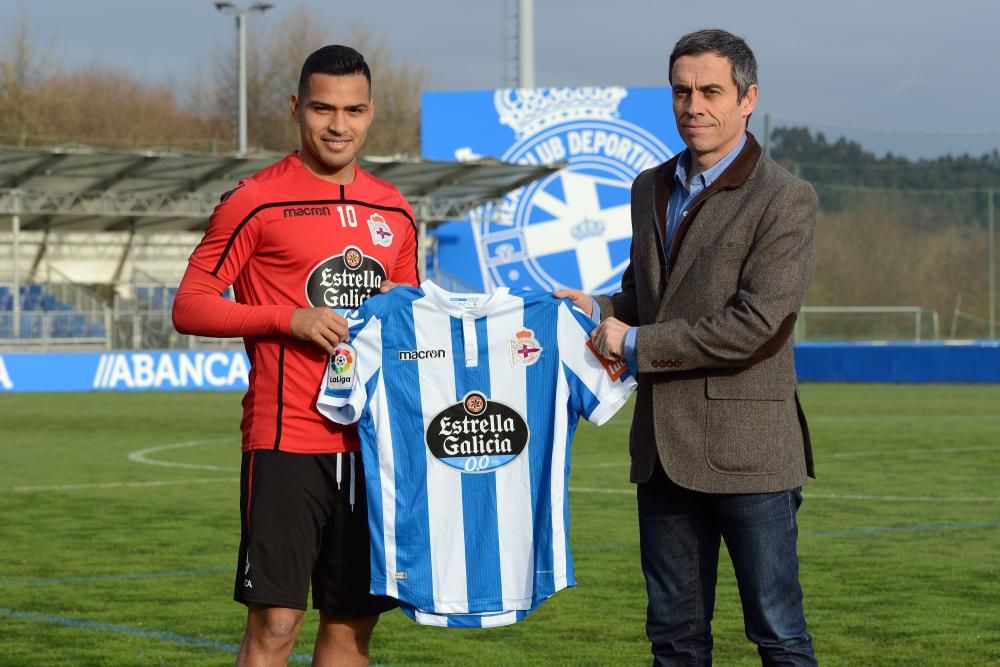 Carmelo del Pozo presenta a Nahuel Leiva