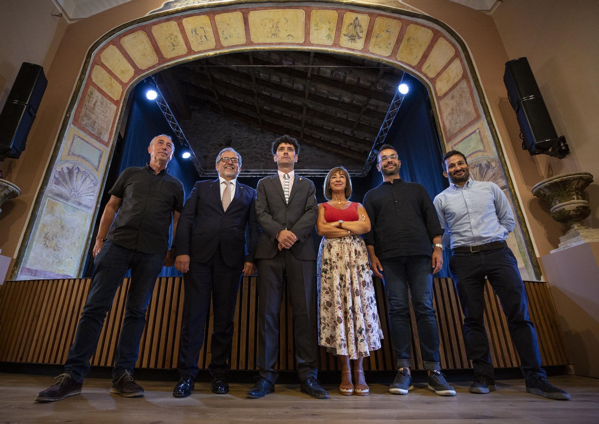 Así ha sido la inauguración del teatro modernista del Palau-Castell de Betxí