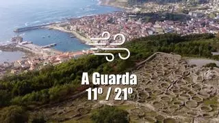 El tiempo en A Guarda: previsión meteorológica para hoy, miércoles 24 de abril