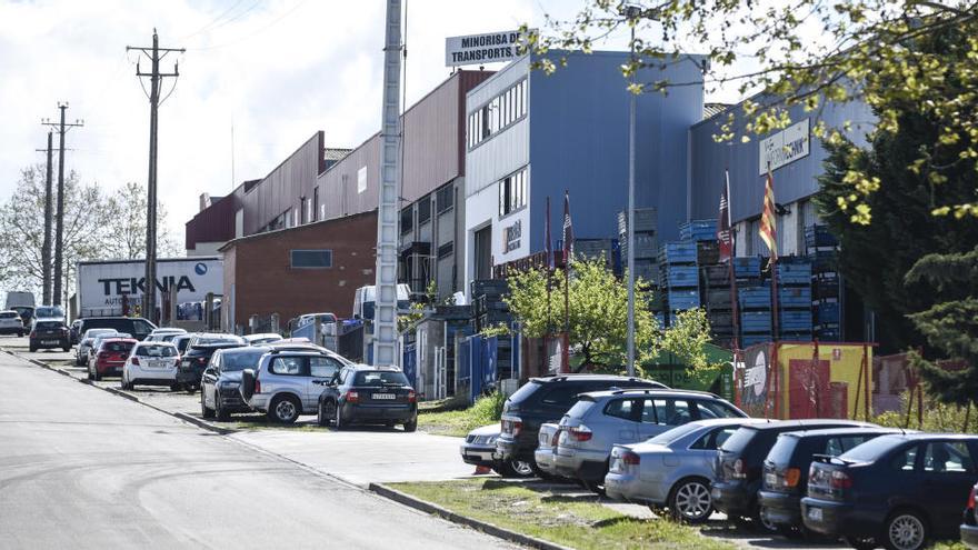 Polígon industrial de Bufalvent, a Manresa |