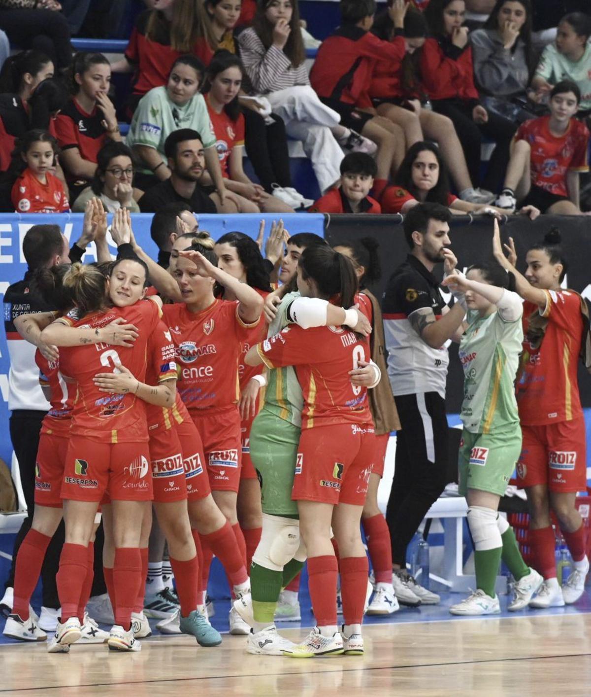 Las jugadoras del Poio | RAFA VÁZQUEZ