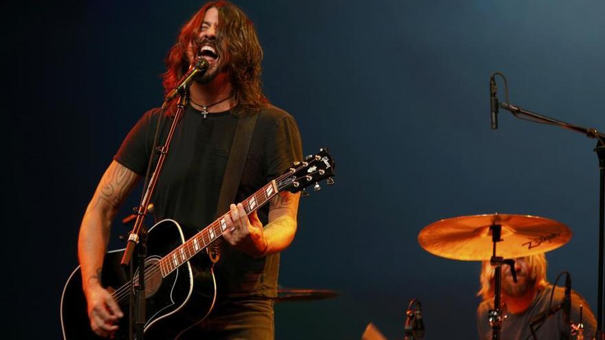Dave Grohl, líder de los The Foo Fighters.