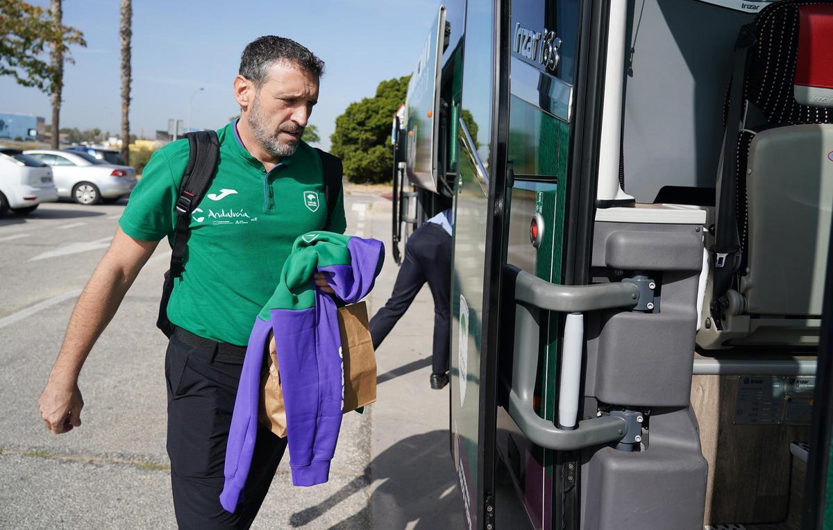 Ibon Navarro, entrenador del Unicaja.