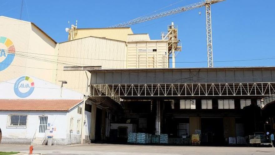 Centro de producción de la empresa ganadera Alia, situado en la pedanía lorquina de La Hoya