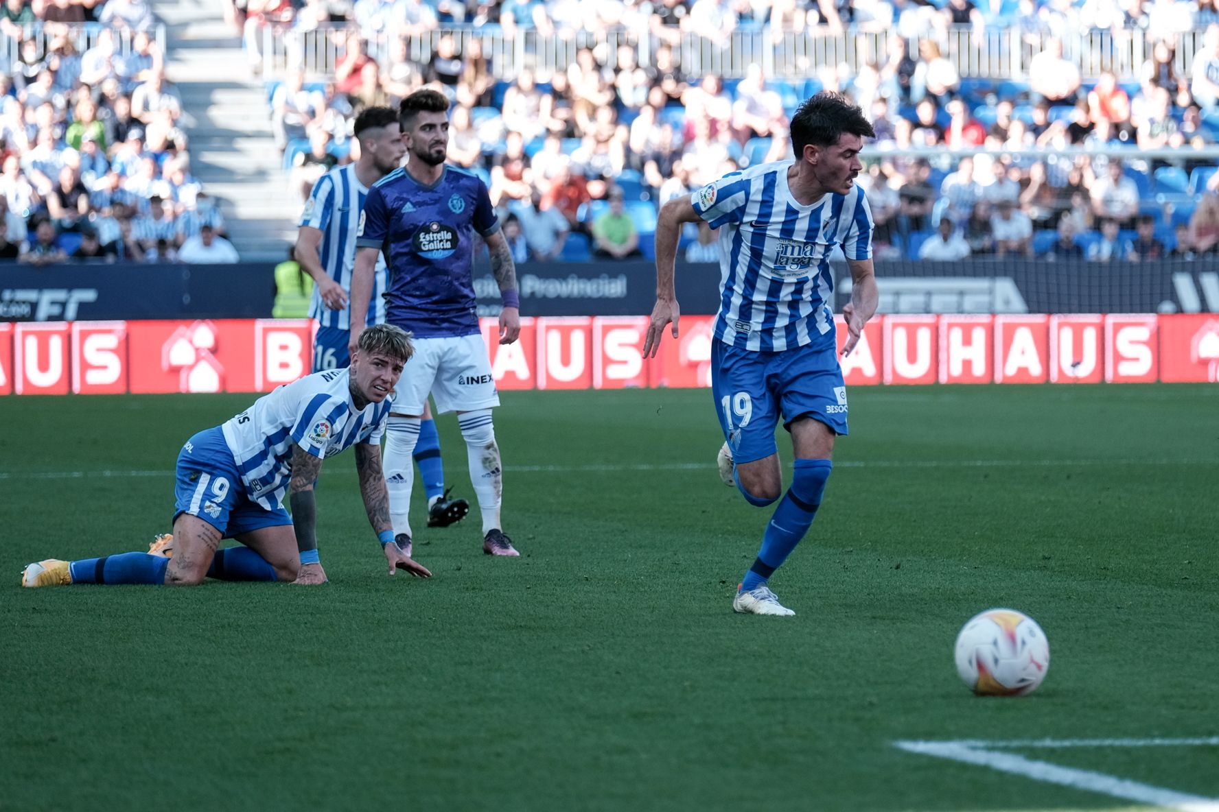 Las imágenes del Málaga CF - Real Valladolid