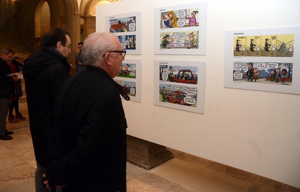 Exposición de Luis Davila en el Pazo Provincial