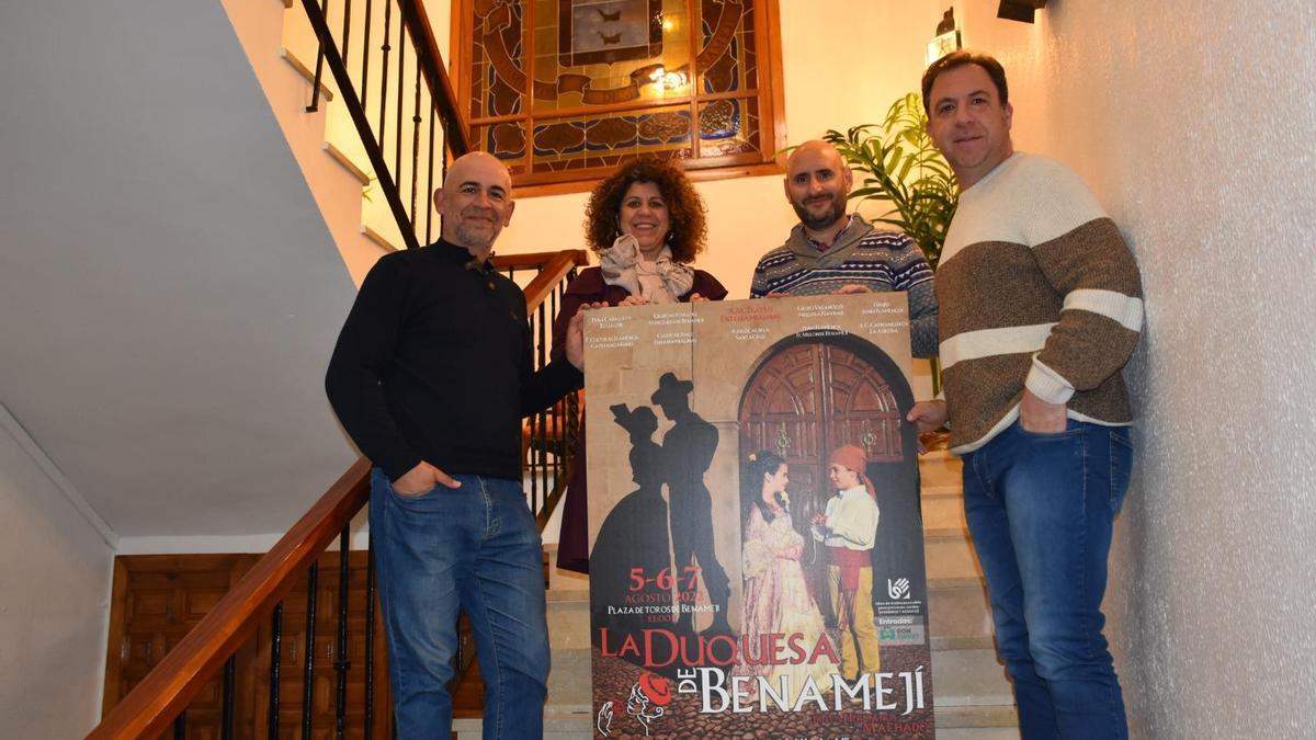 El cartel de la próxima edición de &#039;La Duquesa de Benamejí&#039; se ha presentado en el Ayuntamiento de la localidad.