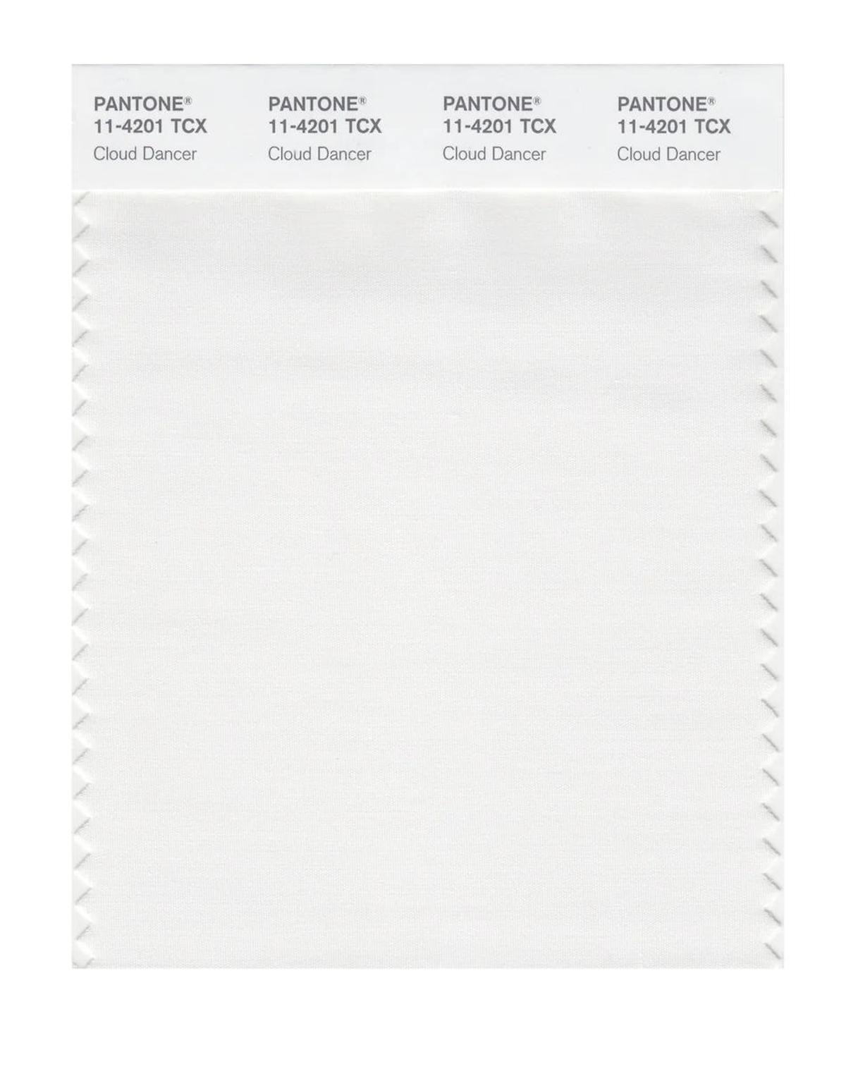 Cloud Dancer, el blanco Pantone 2026