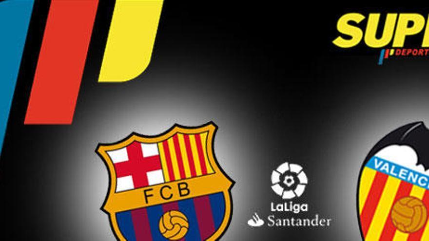 Horario y dónde ver el partido Barcelona - Valencia CF