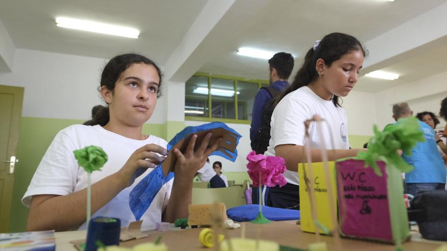 Los niños de la Vega de San José idean su barrio ideal