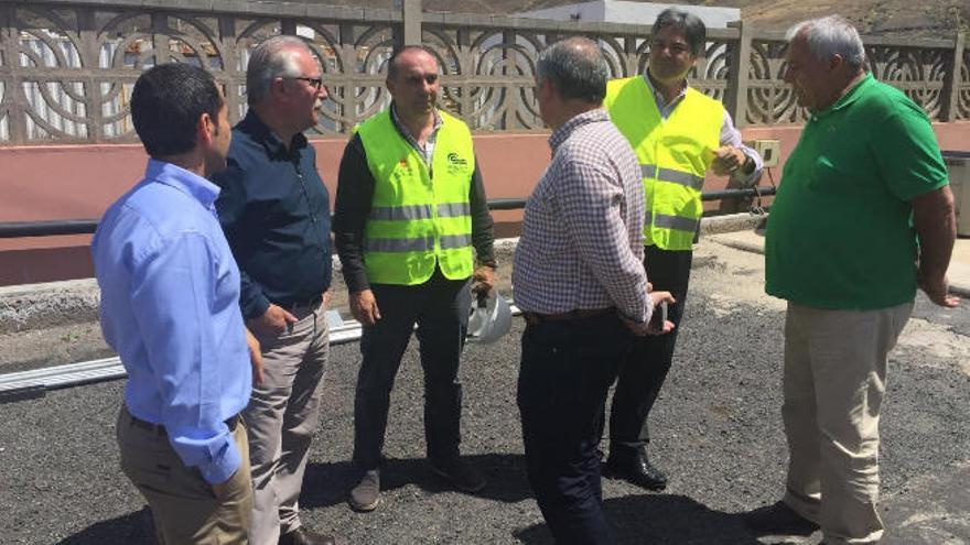 La Aldea demanda al Cabildo mejoras en las instalación hidráulica