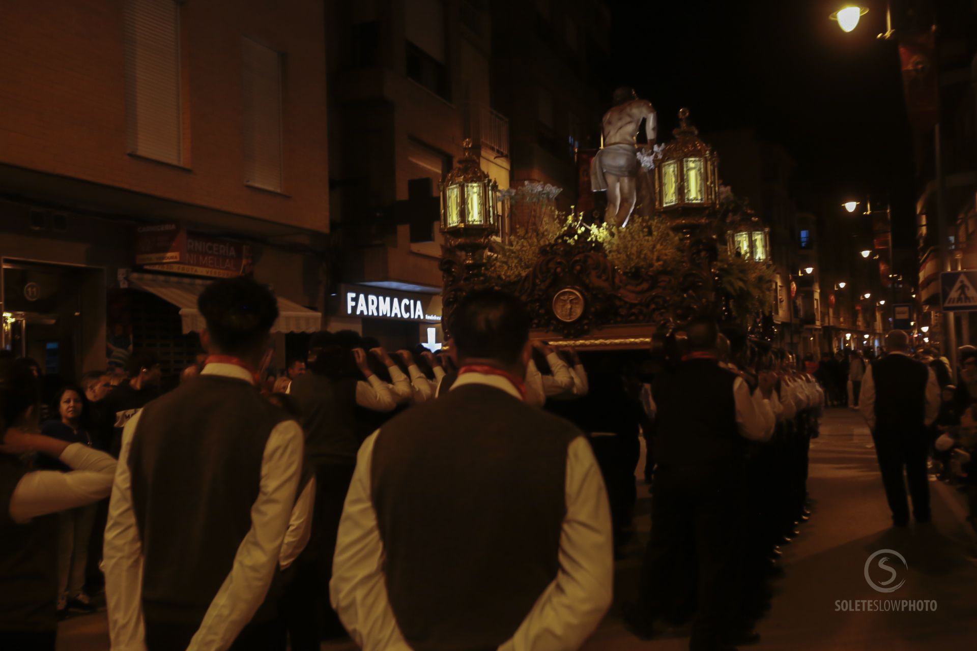 Las imágenes del encuentro del Paso Encarnado en Lorca