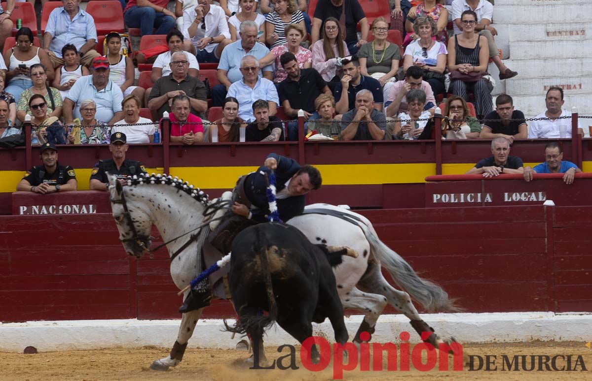 Corrida de Rejones en la Feria Taurina de Murcia (Andy Cartagena, Diego Ventura, Lea Vicens)